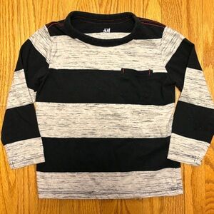 4/$20 Like new H&M long sleeve soft organic cotton sir 2-4Y